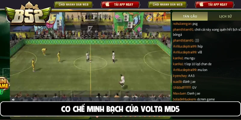Cơ chế minh bạch của Volta MD5