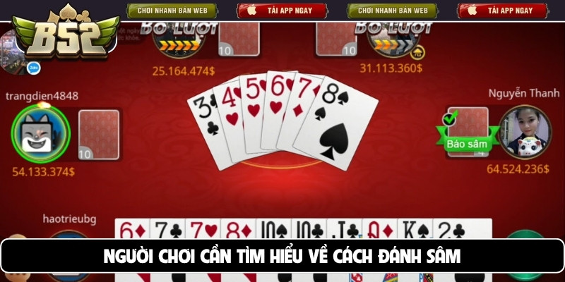 Người chơi cần tìm hiểu về cách đánh sâm