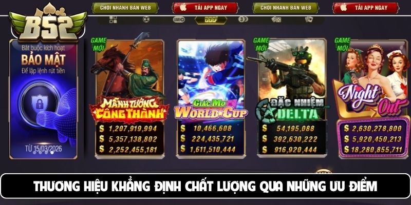 Thương hiệu khẳng định chất lượng qua những ưu điểm